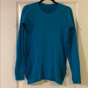 Sweaty Betty Blue Long Sleeve Top
